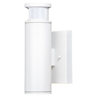LED Motion Sensor Dusk to Dawn Outdoor Wall Light Textured White by Vaxcel International
