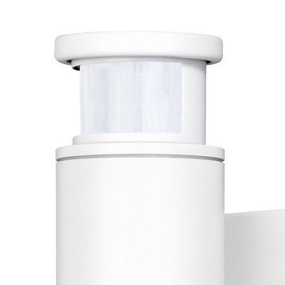 LED Motion Sensor Dusk to Dawn Outdoor Wall Light Textured White