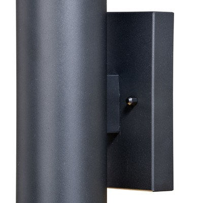 LED Motion Sensor Dusk to Dawn Outdoor Wall Light Textured Black
