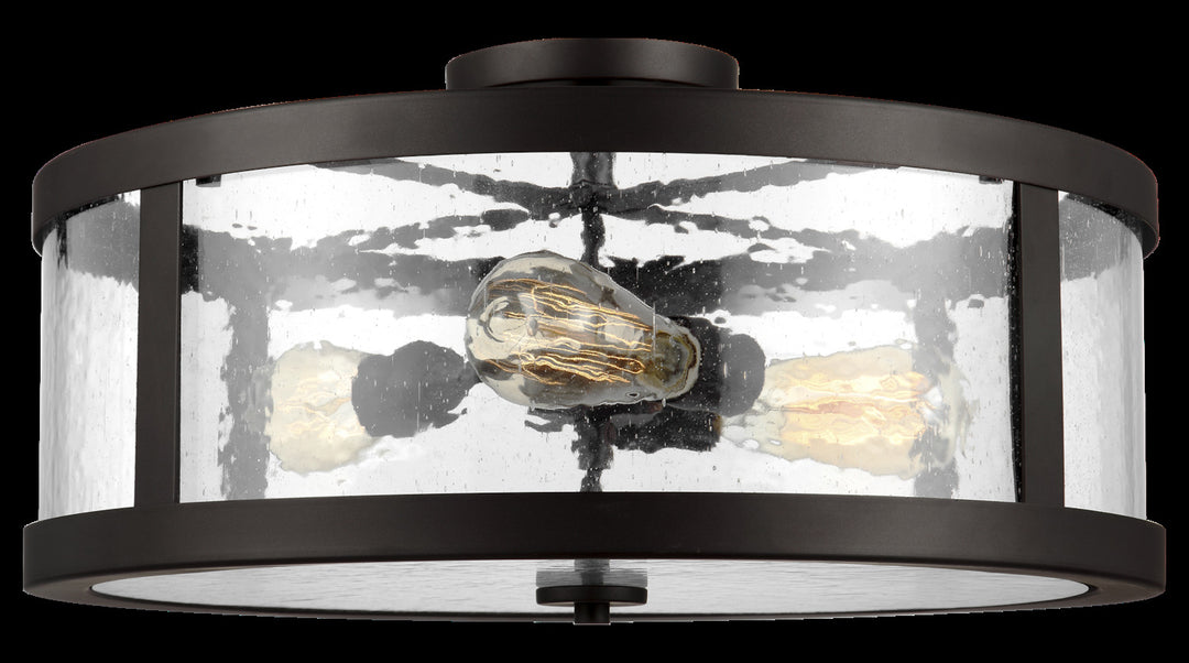 3 - Light Semi Flush Mount by VC Studio Collection