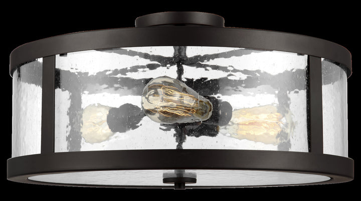 3 - Light Semi Flush Mount by VC Studio Collection
