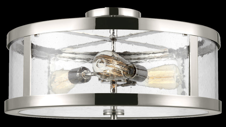 3 - Light Semi Flush Mount by VC Studio Collection