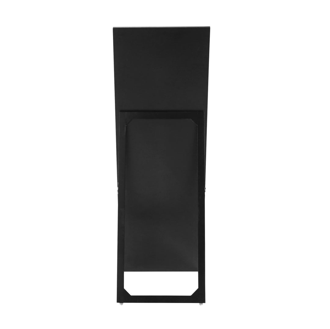 63 In. Contemporary Standing Full Length Mirror In Clear