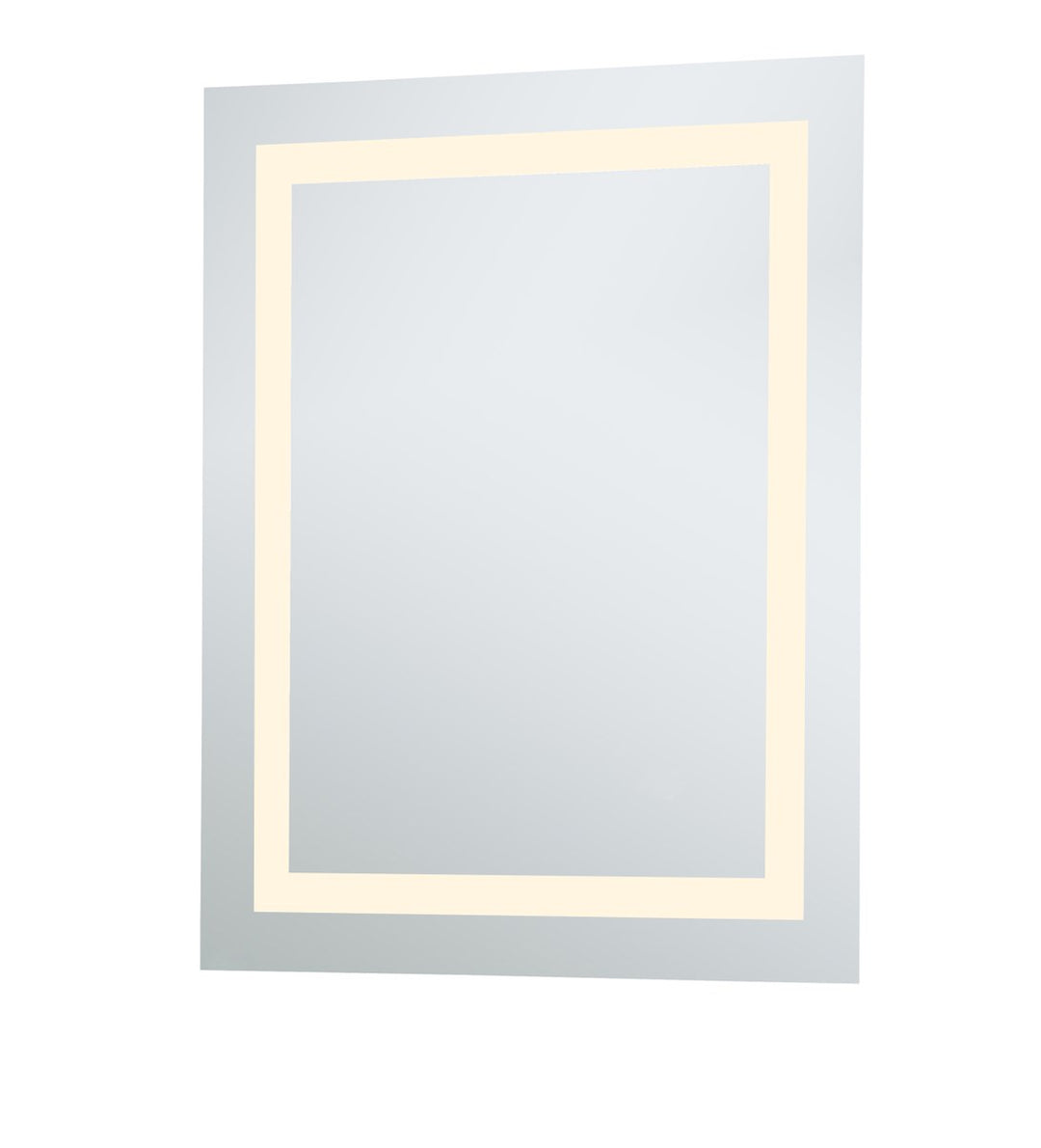 Led Electric Mirror Rectangle W24inH30in Dimmable 3000K