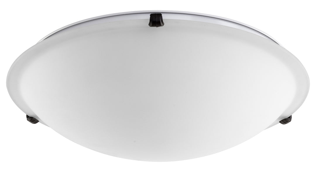 20In. Satin Opal Cmnt - Ob by Quorum