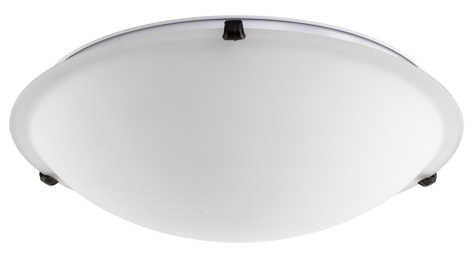 20In. Satin Opal Cmnt - Ob by Quorum