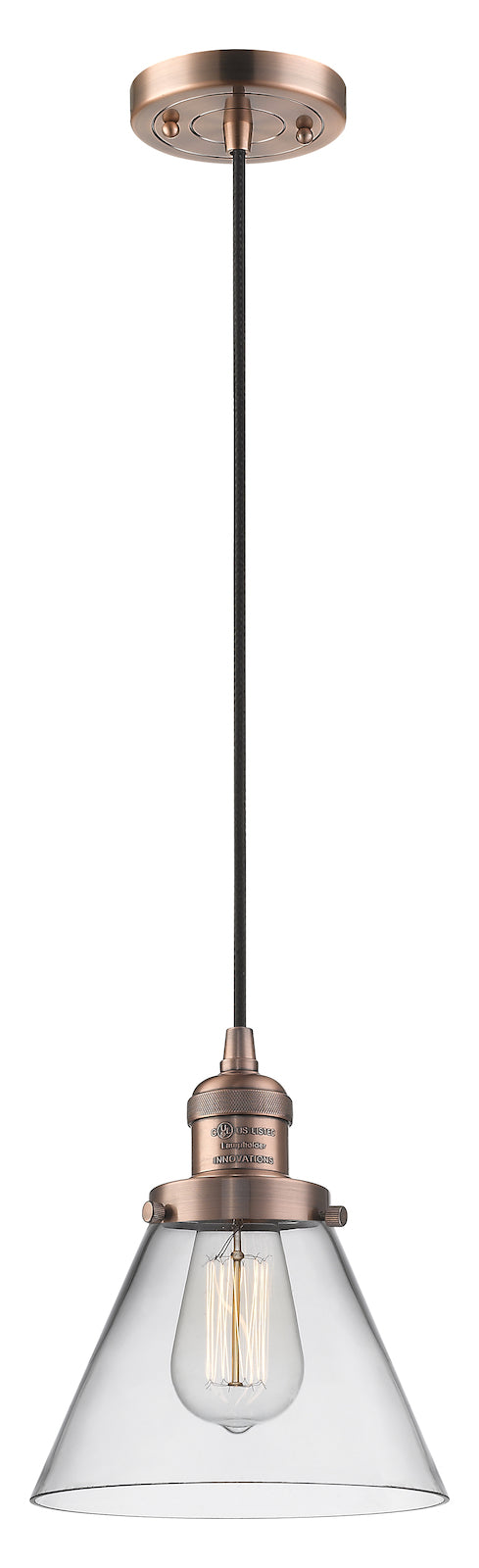 Glass Pendant With 10 Feet Cord by Innovations Lighting