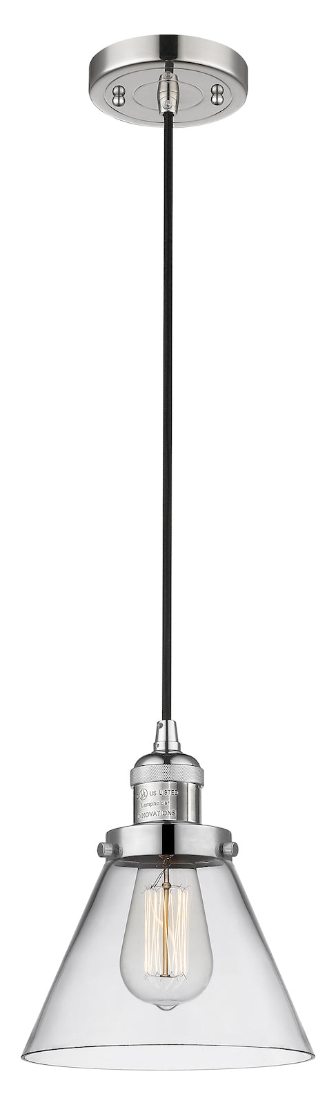 Glass Pendant With 10 Feet Cord by Innovations Lighting