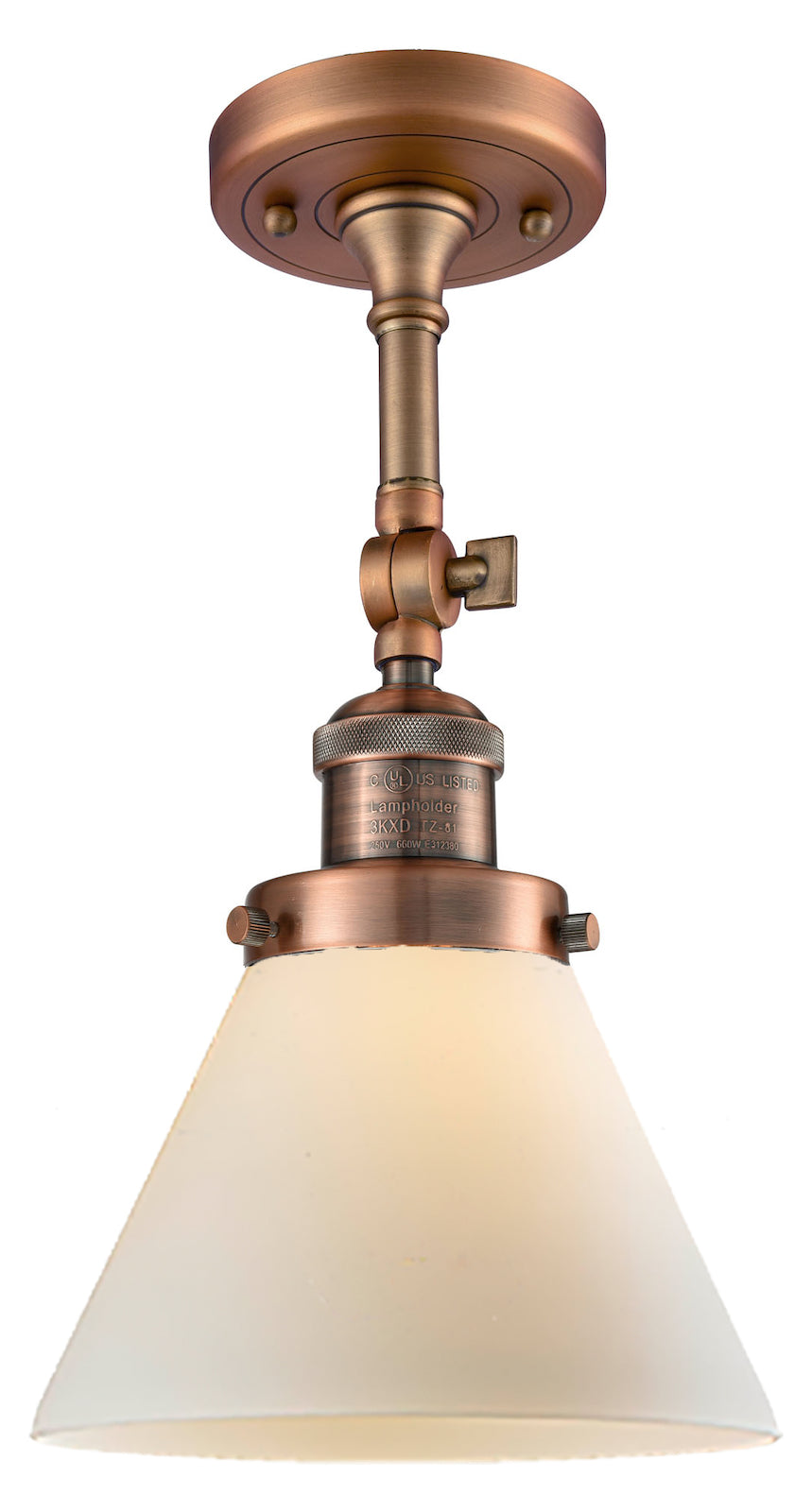 Glass Semi-Flush by Innovations Lighting