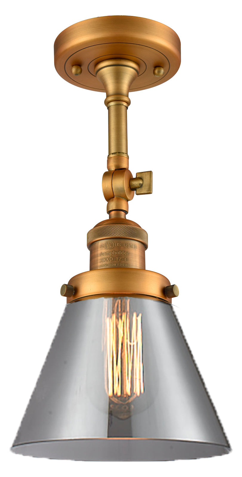 Glass Semi-Flush by Innovations Lighting