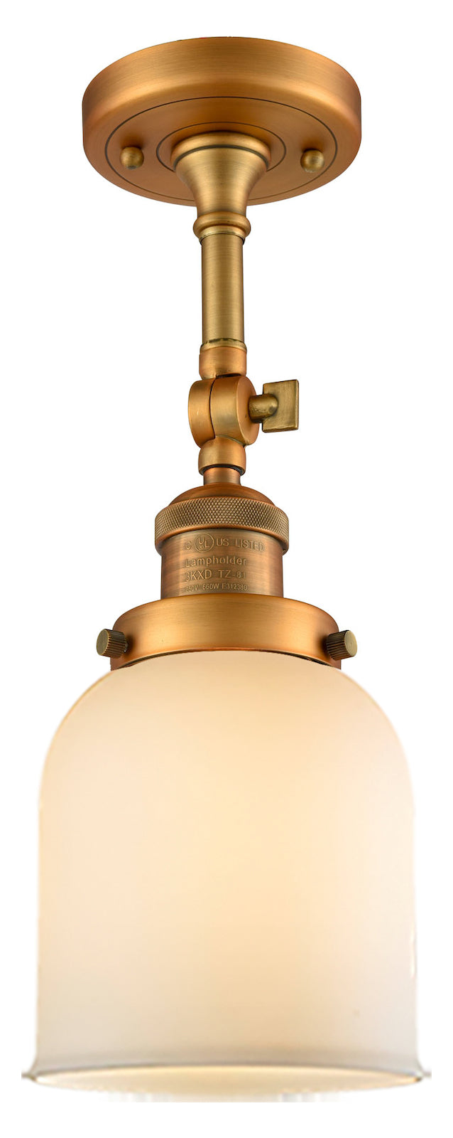 Glass Semi-Flush by Innovations Lighting