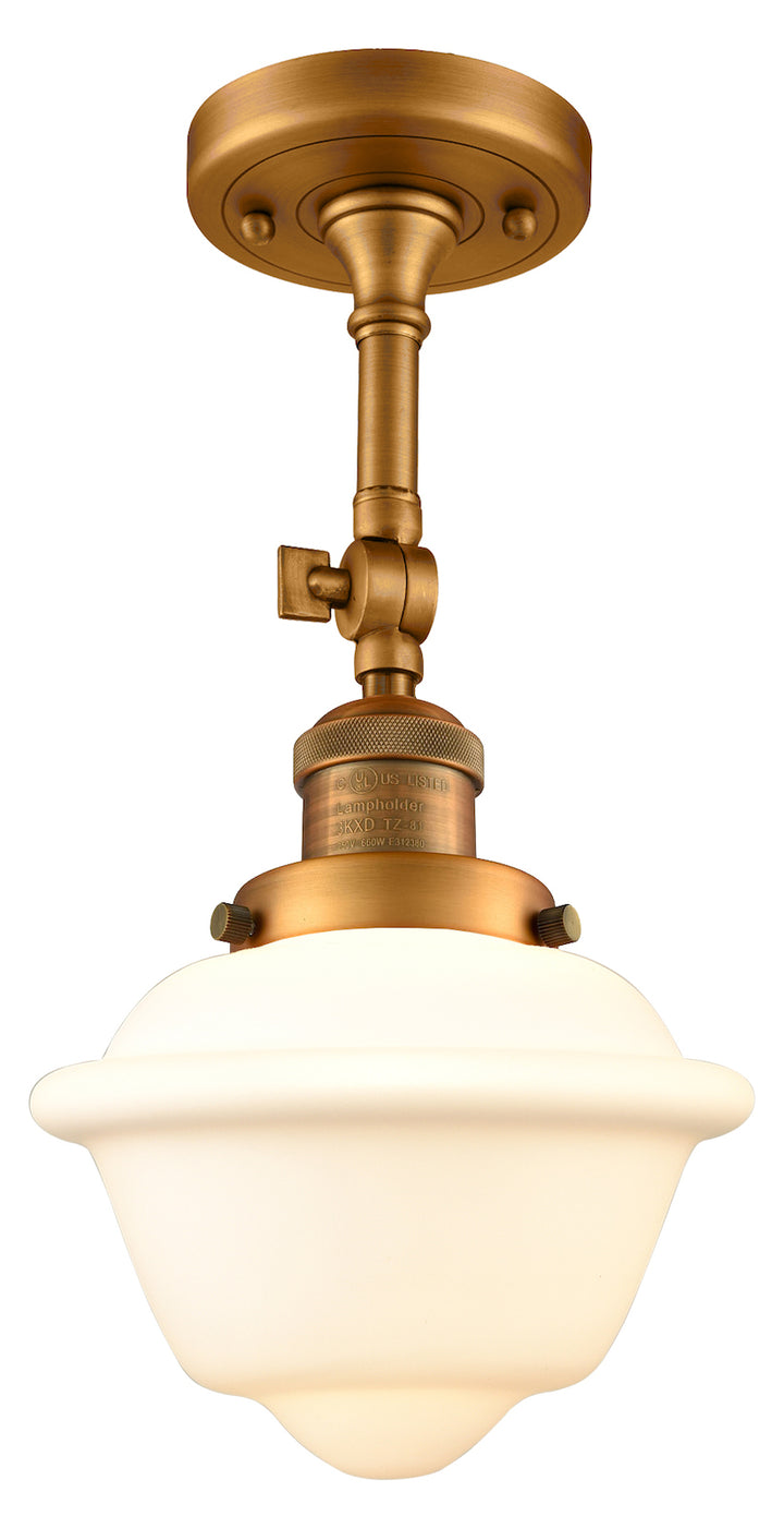 Glass Semi-Flush