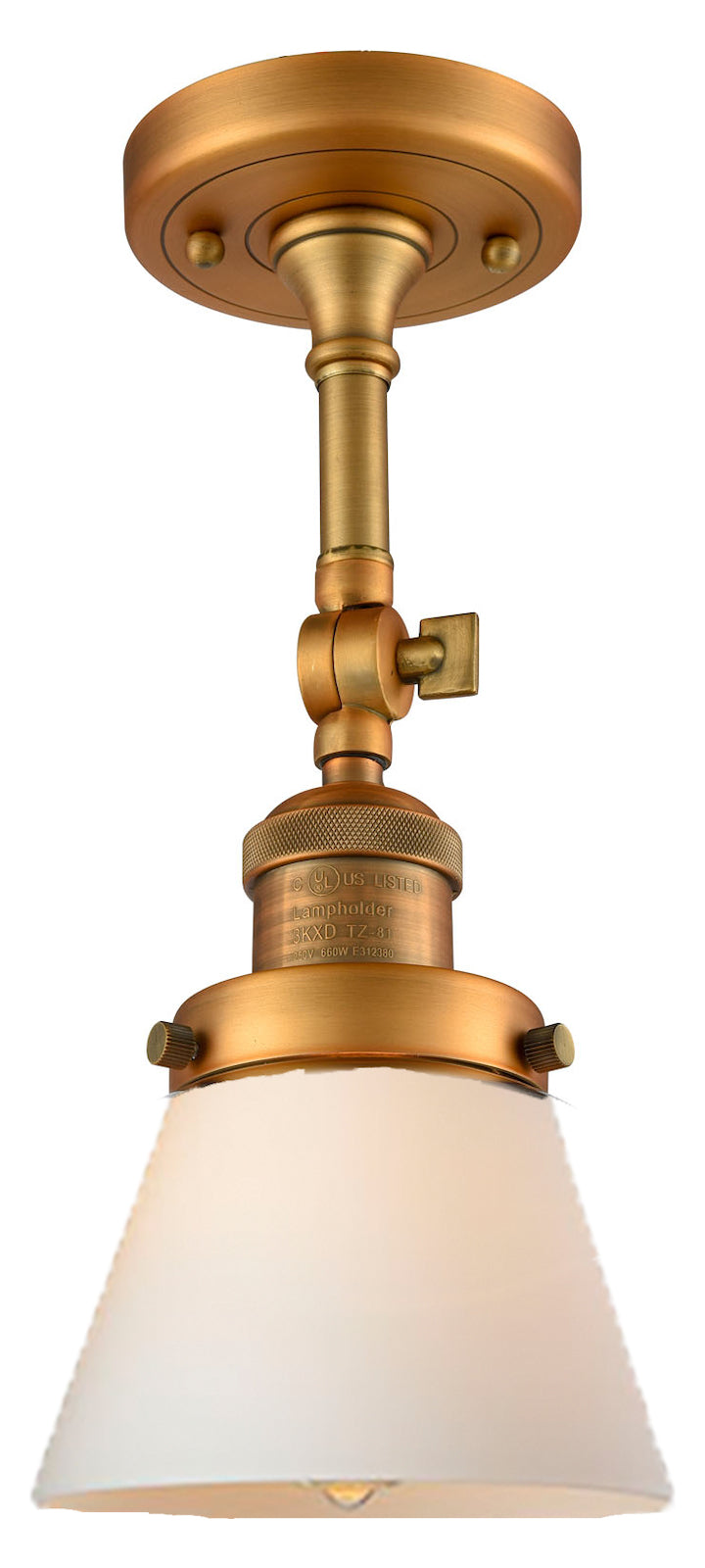 Glass Semi-Flush by Innovations Lighting