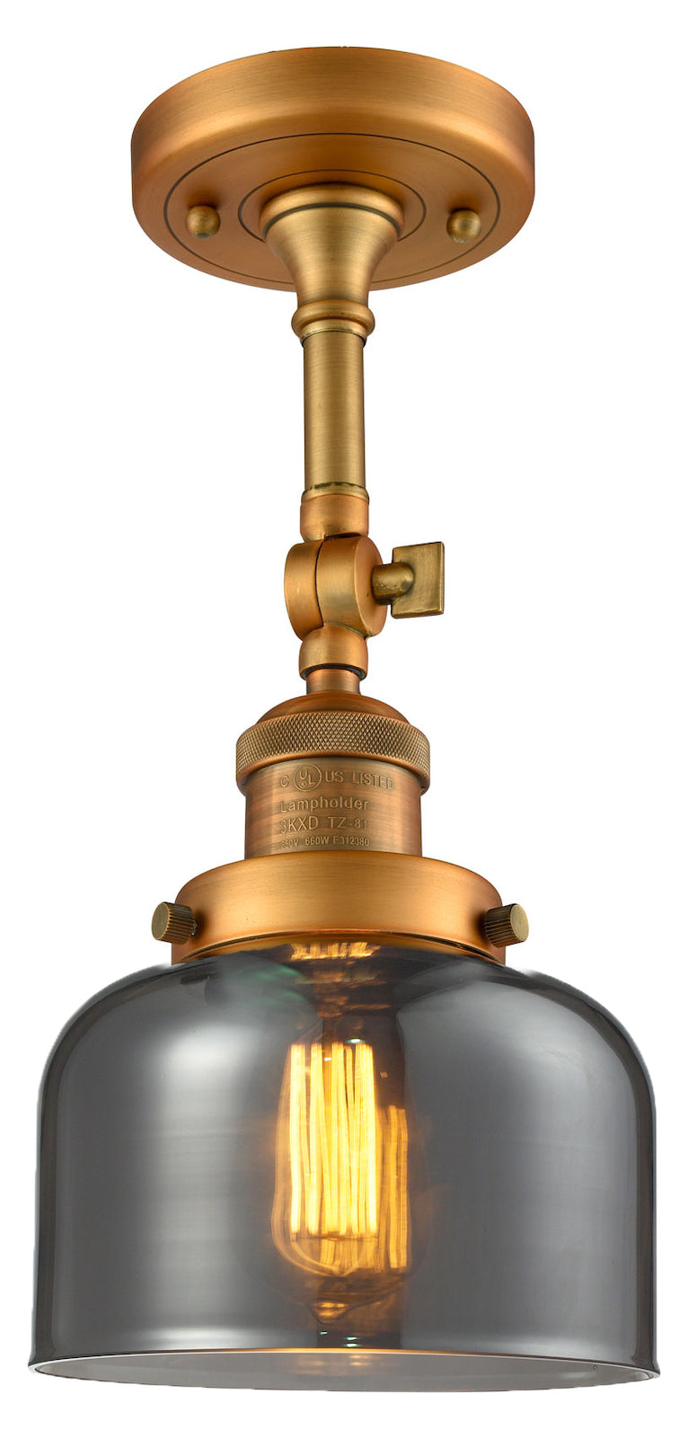 Glass Semi-Flush by Innovations Lighting