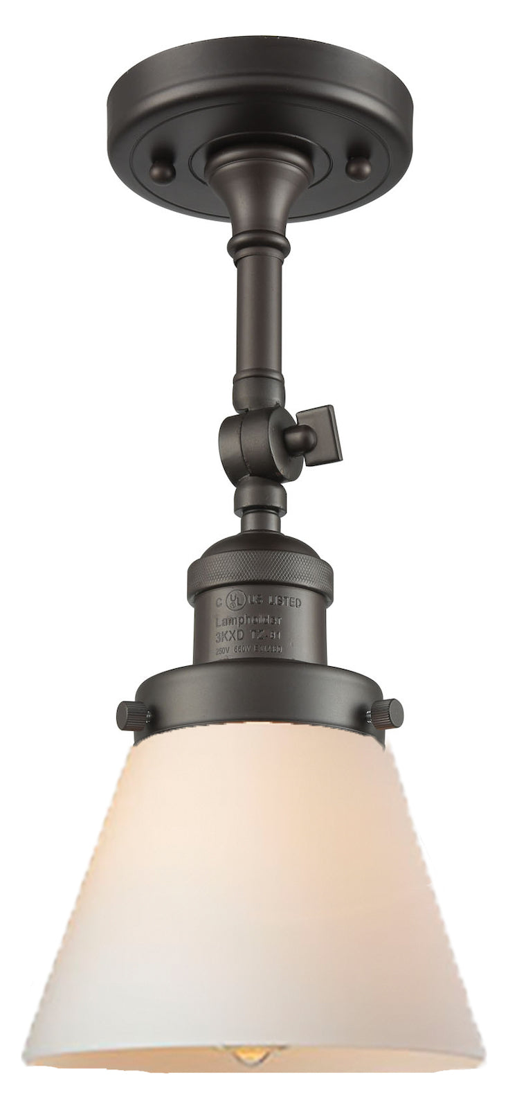Glass Semi-Flush by Innovations Lighting