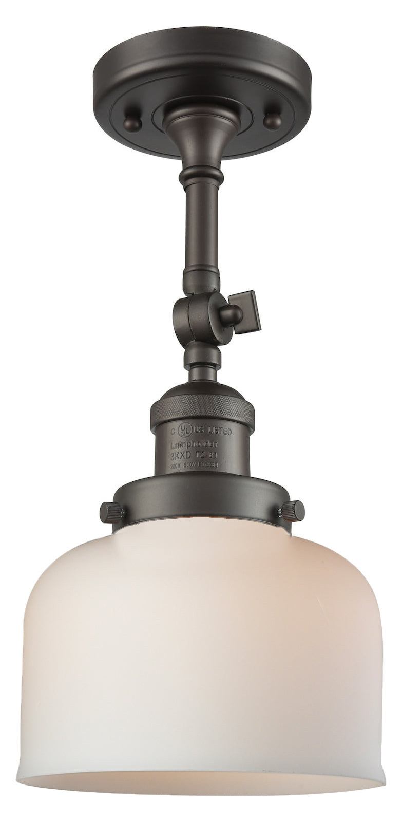 Glass Semi-Flush by Innovations Lighting