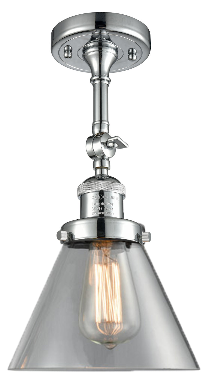 Glass Semi-Flush by Innovations Lighting