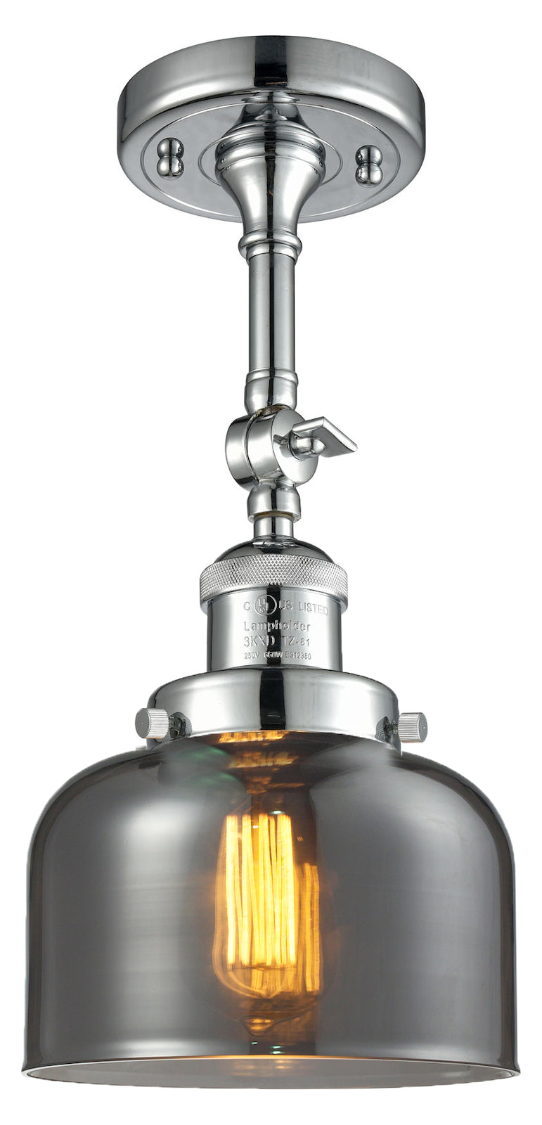 Glass Semi-Flush by Innovations Lighting