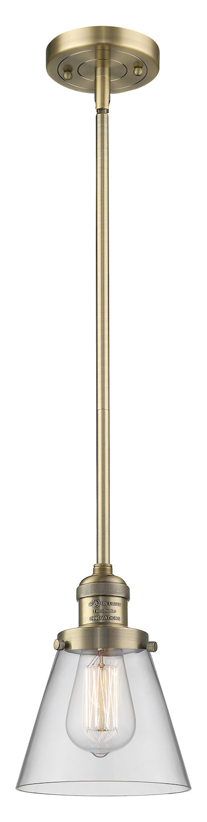 Glass Stem Mini Pendant by Innovations Lighting
