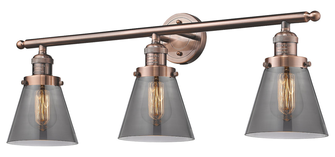 Glass 3 Light Wall Bracket by Innovations Lighting