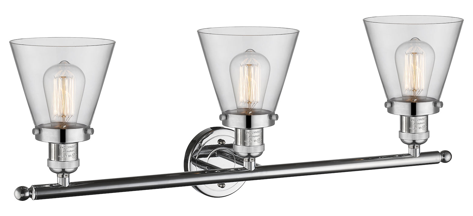 Glass 3 Light Wall Bracket
