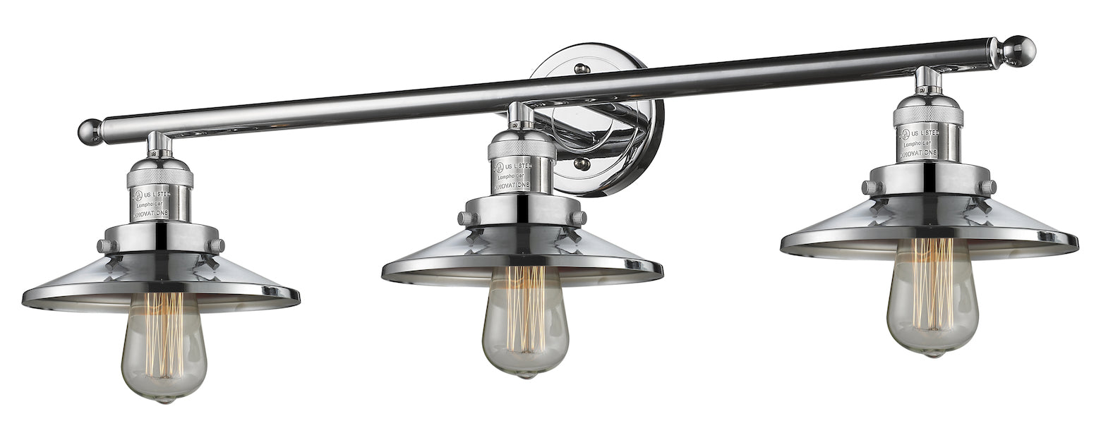 Metal Shade 3 Light Bracket by Innovations Lighting