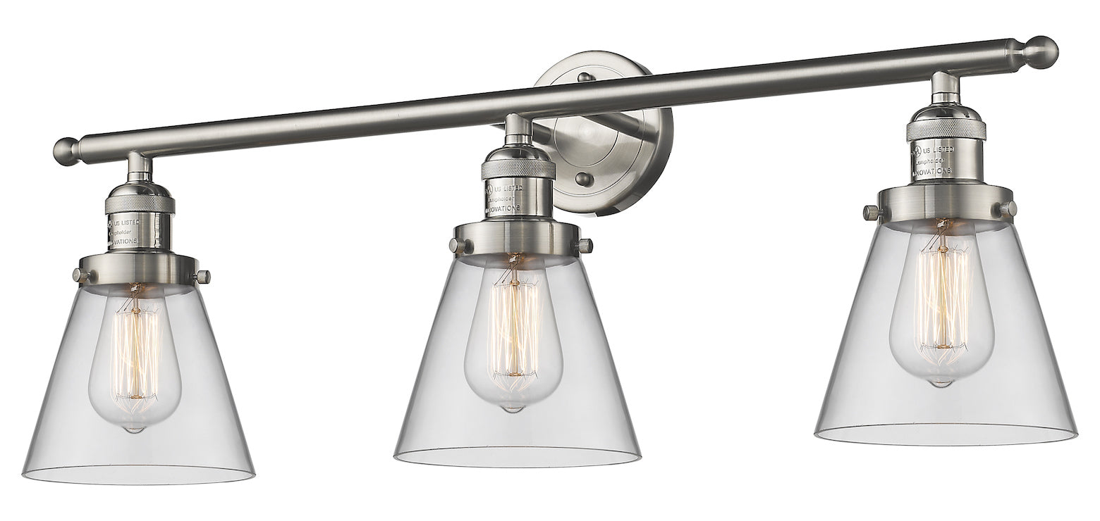 Glass 3 Light Wall Bracket by Innovations Lighting