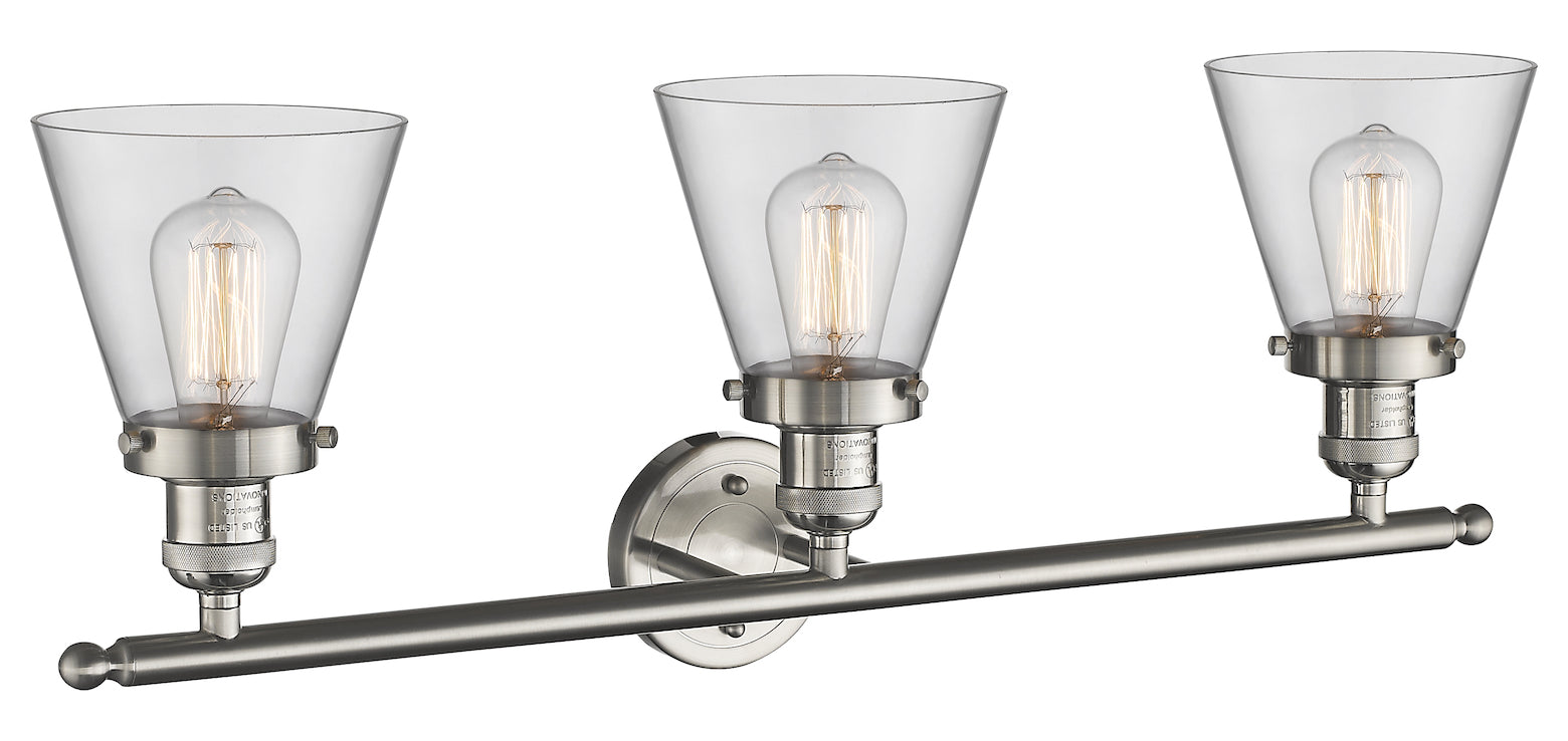 Glass 3 Light Wall Bracket