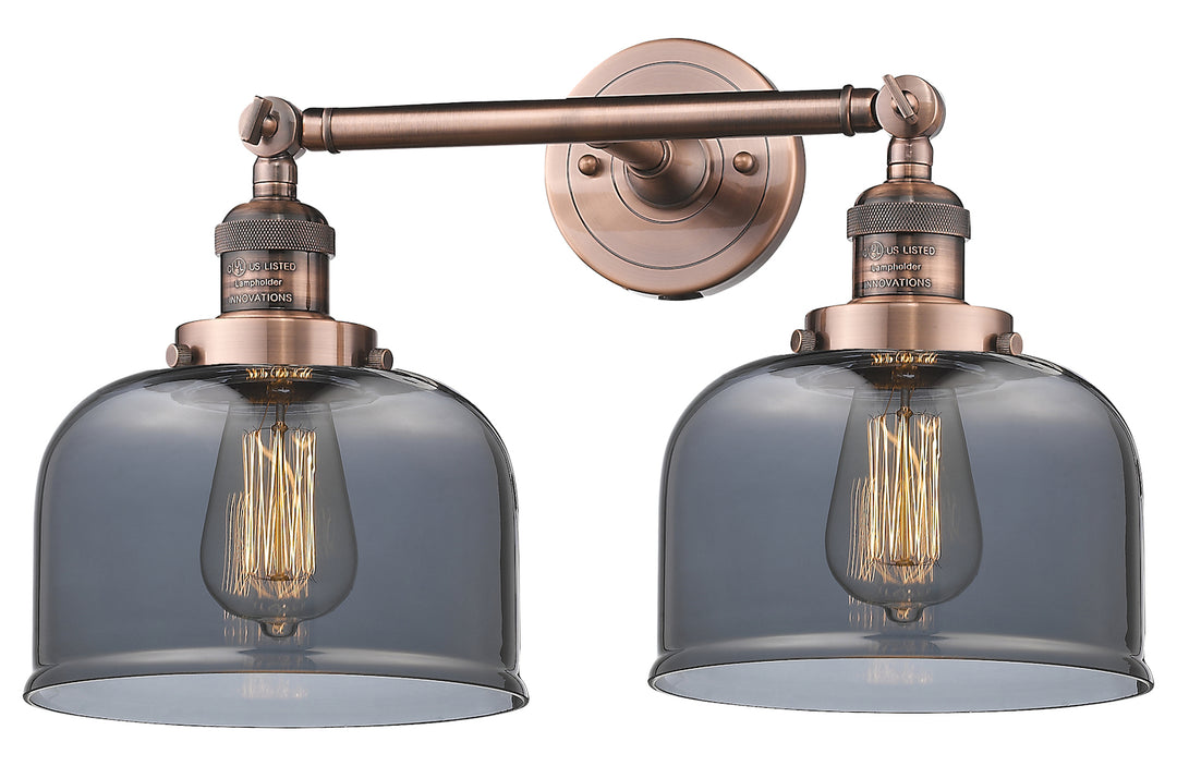 Glass 2 Light Adjustable Wall Sconce Up Or Down by Innovations Lighting
