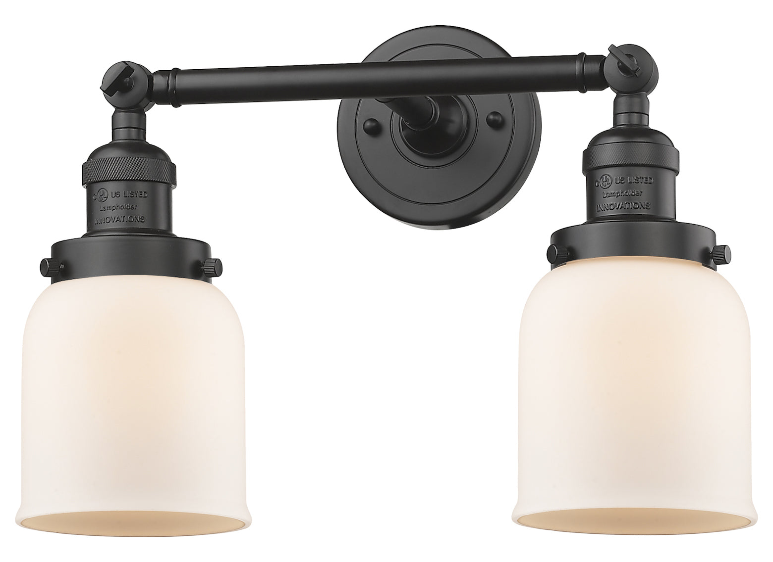 Glass 2 Light Adjustable Wall Sconce Up Or Down by Innovations Lighting