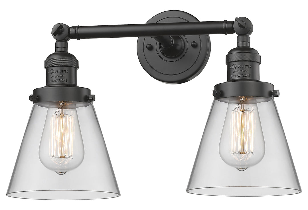 Glass 2 Light Adjustable Wall Sconce Up Or Down by Innovations Lighting