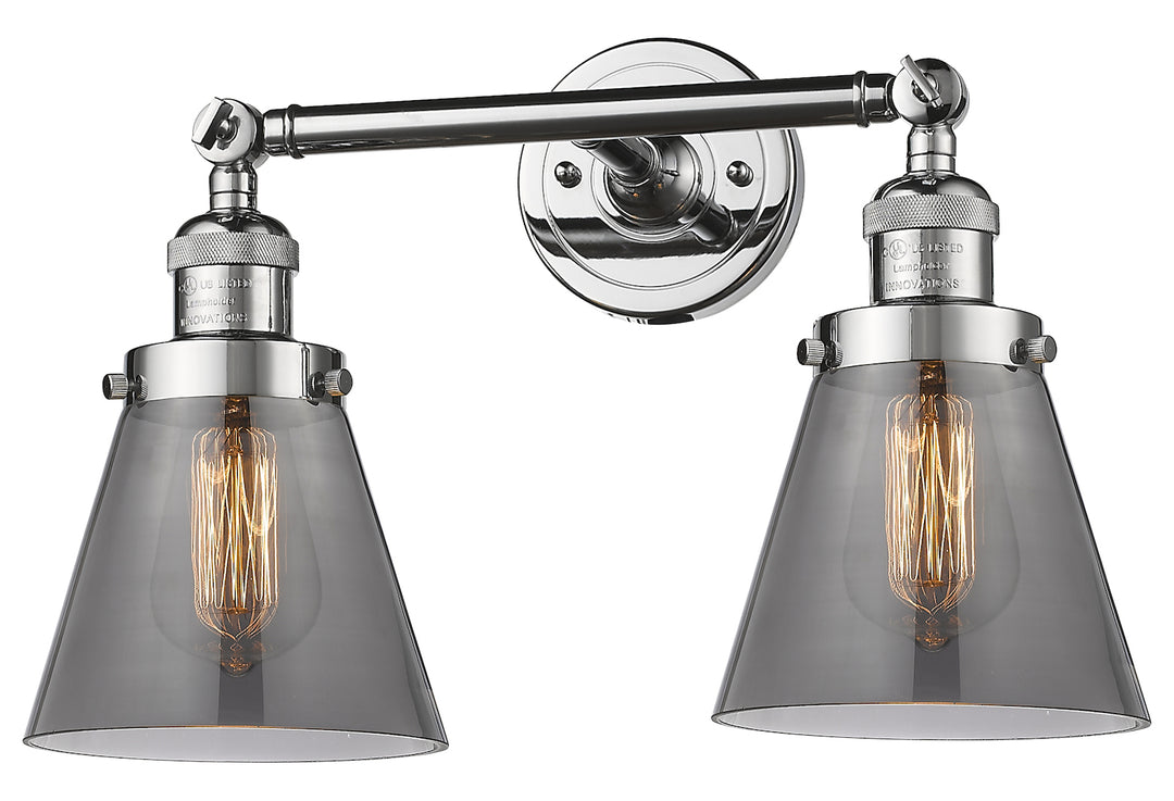 Glass 2 Light Adjustable Wall Sconce Up Or Down by Innovations Lighting