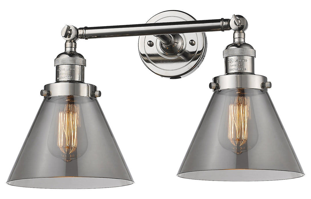 Glass 2 Light Adjustable Wall Sconce Up Or Down by Innovations Lighting