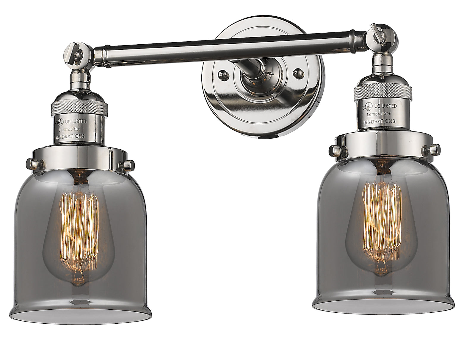 Glass 2 Light Adjustable Wall Sconce Up Or Down by Innovations Lighting