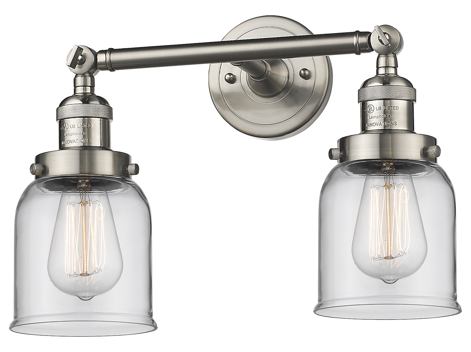 Glass 2 Light Adjustable Wall Sconce Up Or Down by Innovations Lighting