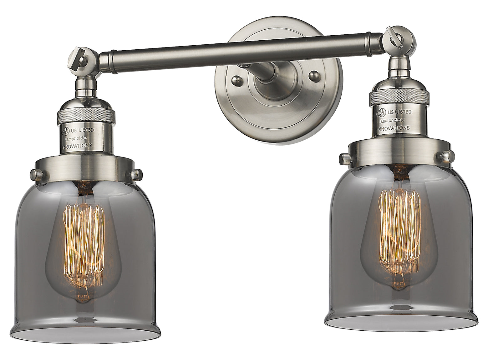 Glass 2 Light Adjustable Wall Sconce Up Or Down by Innovations Lighting