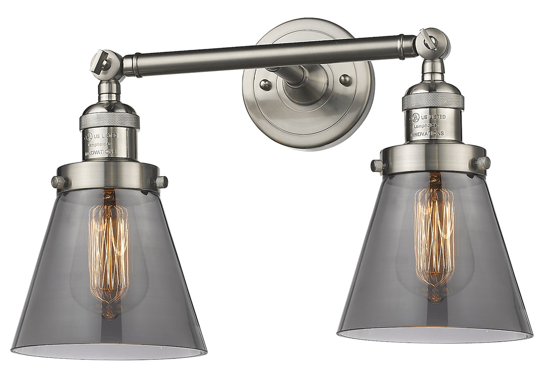 Glass 2 Light Adjustable Wall Sconce Up Or Down by Innovations Lighting