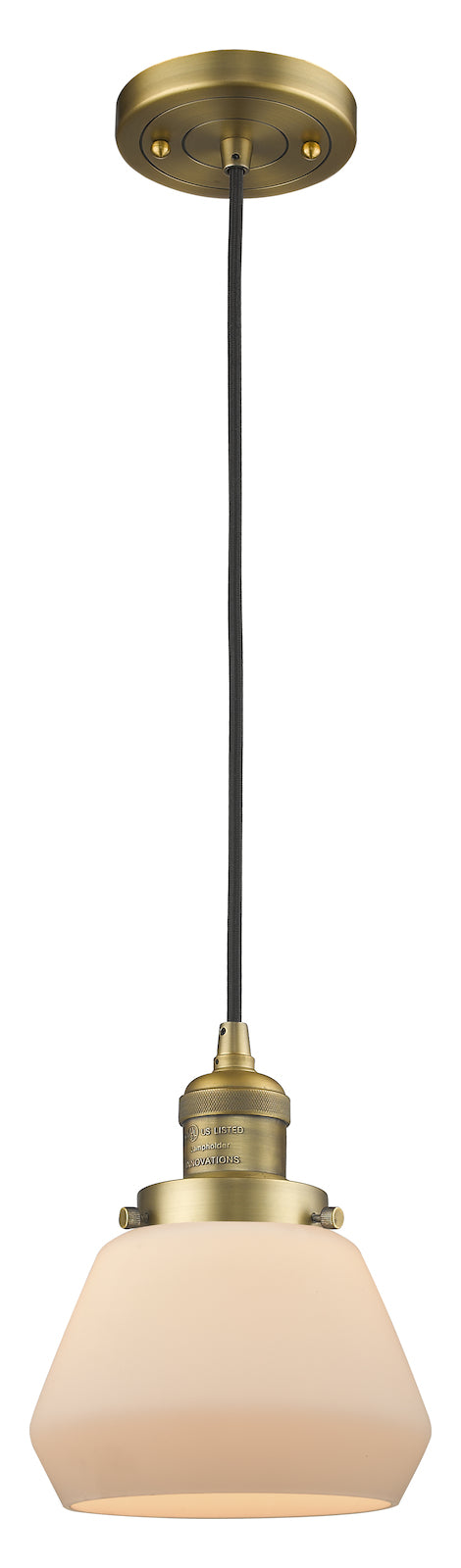 Glass Pendant With 10 Feet Cord by Innovations Lighting
