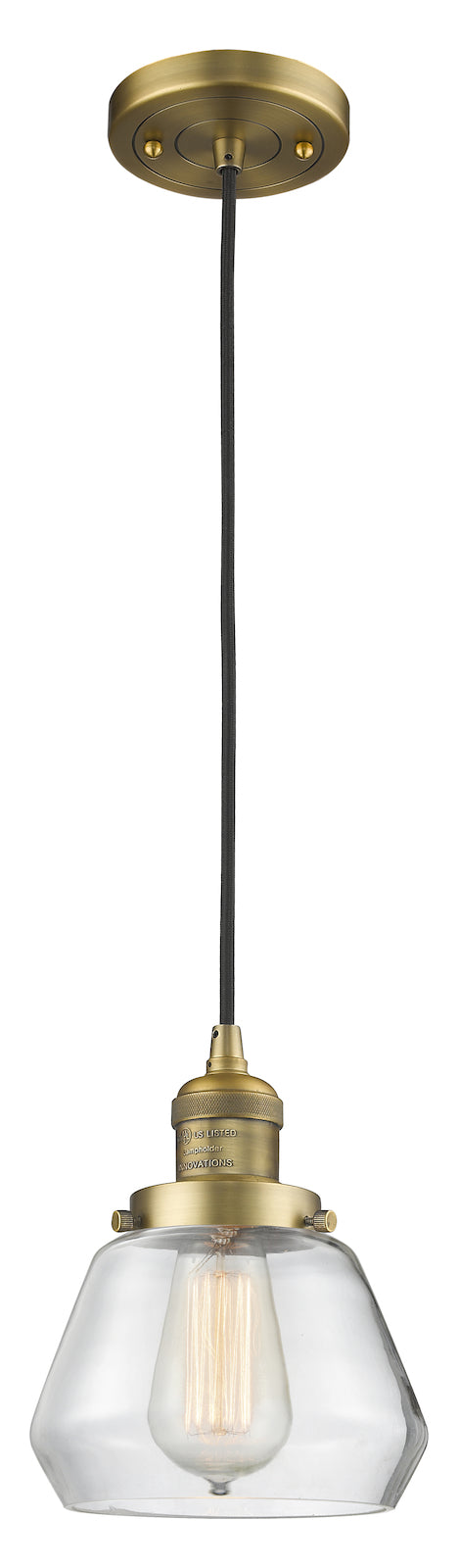 Glass Pendant With 10 Feet Cord by Innovations Lighting