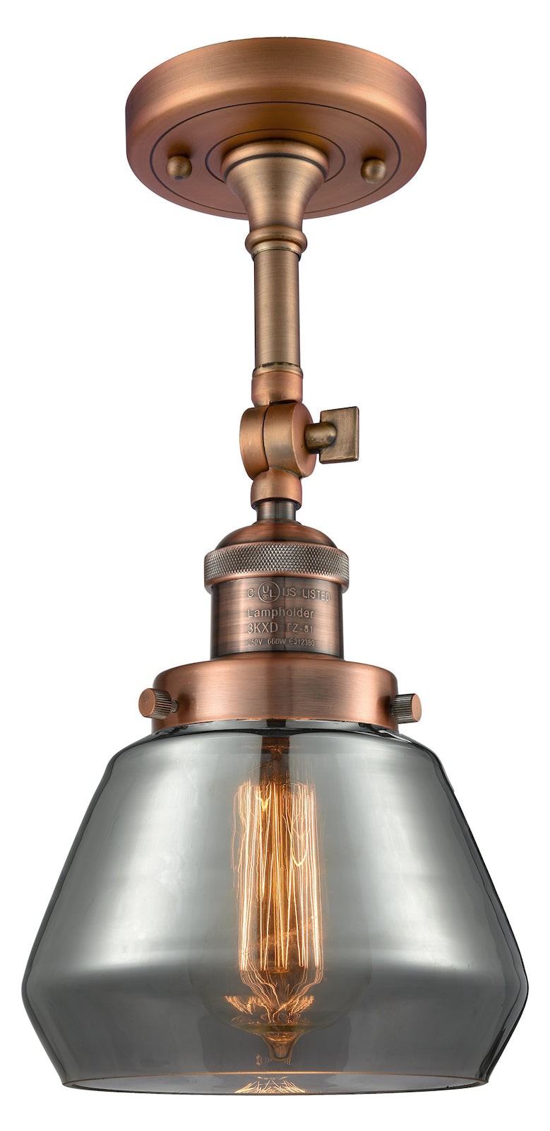 Glass Semi-Flush by Innovations Lighting