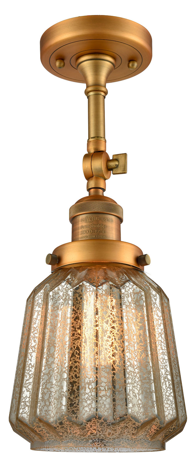 Glass Semi-Flush by Innovations Lighting