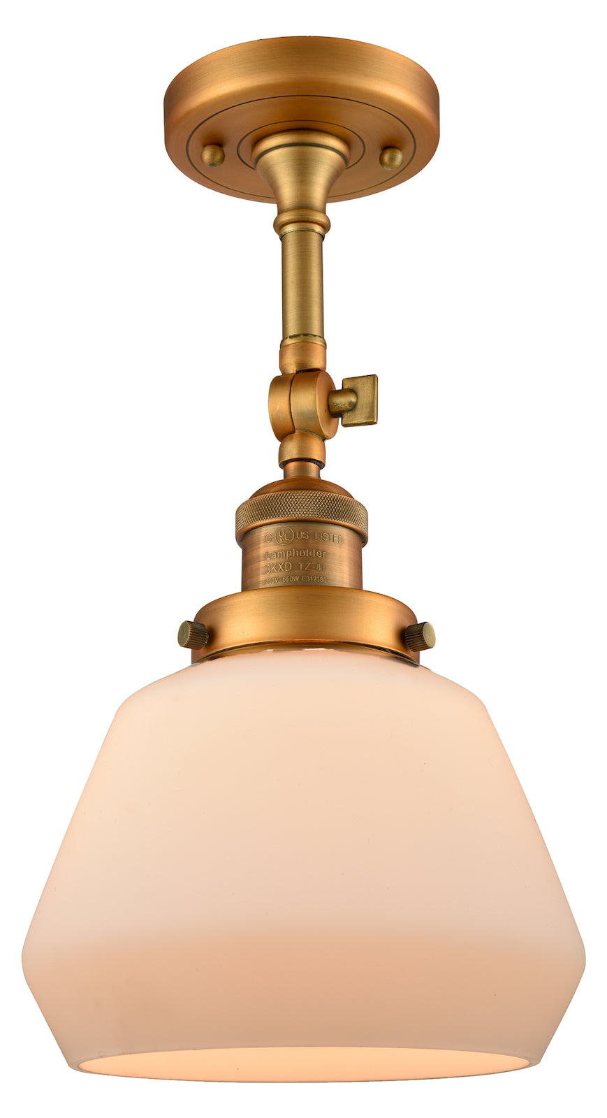 Glass Semi-Flush by Innovations Lighting