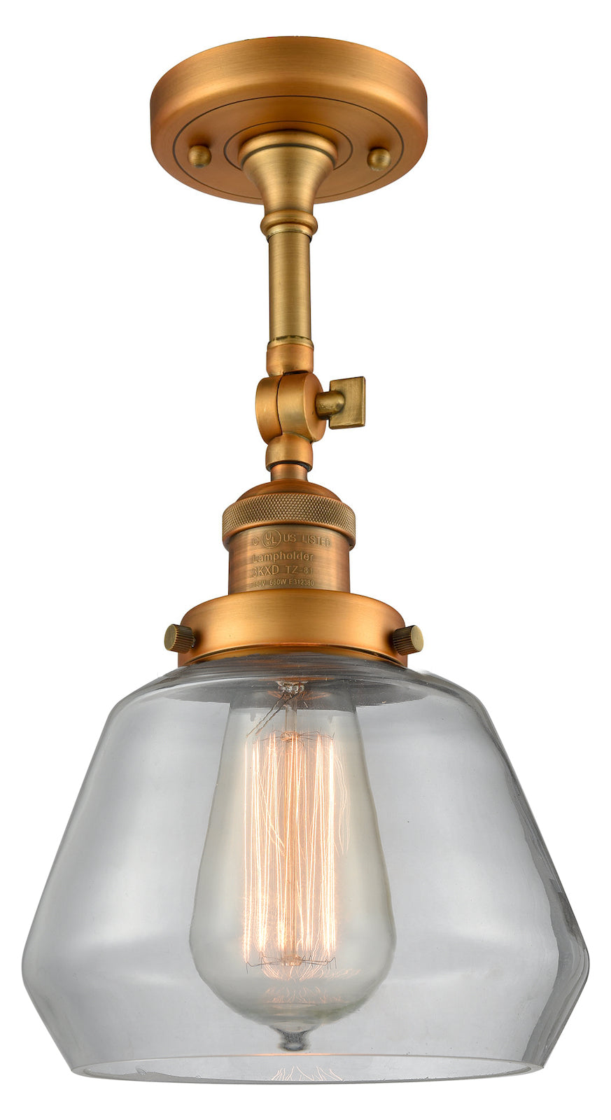 Glass Semi-Flush by Innovations Lighting