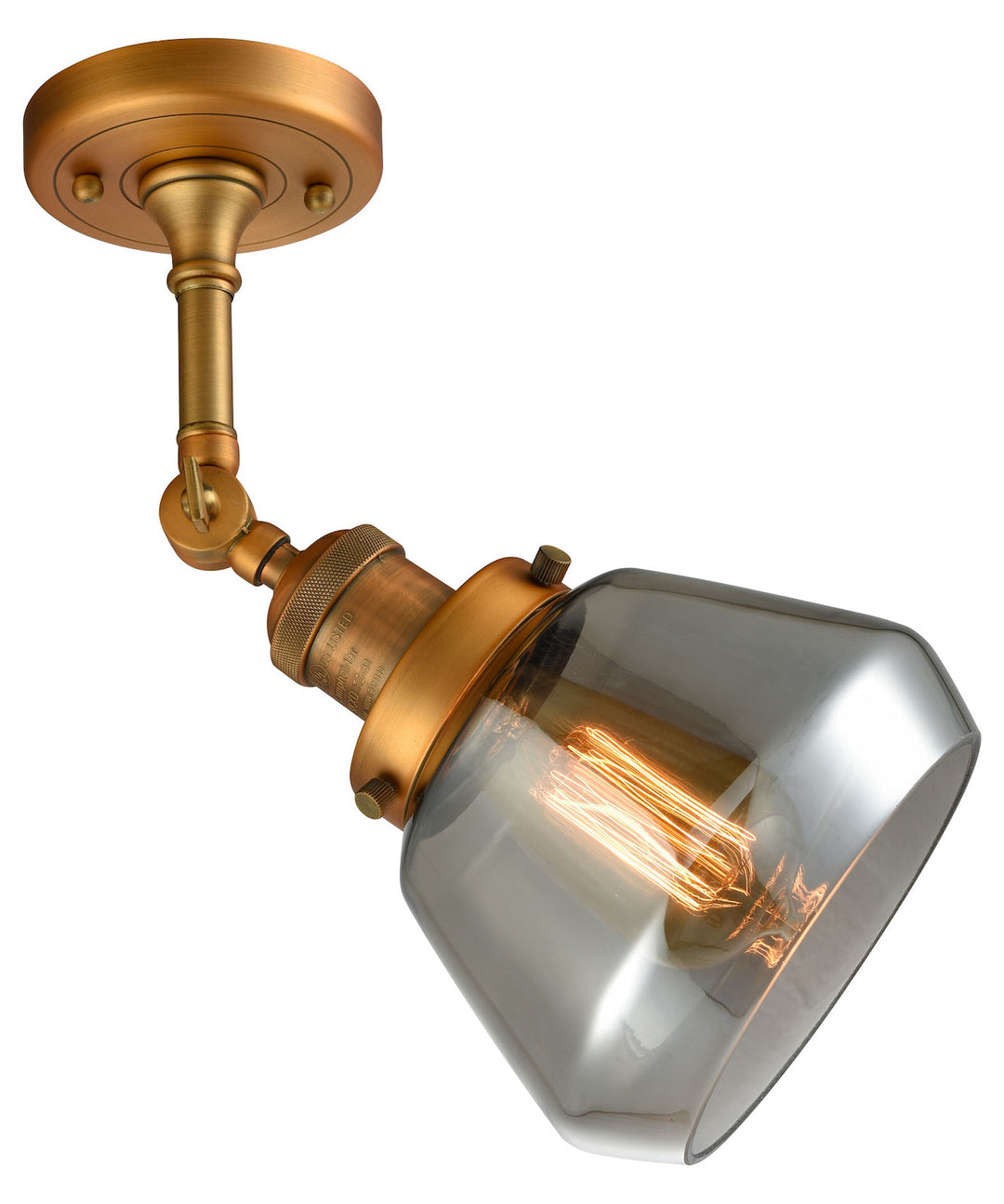 Glass Semi-Flush