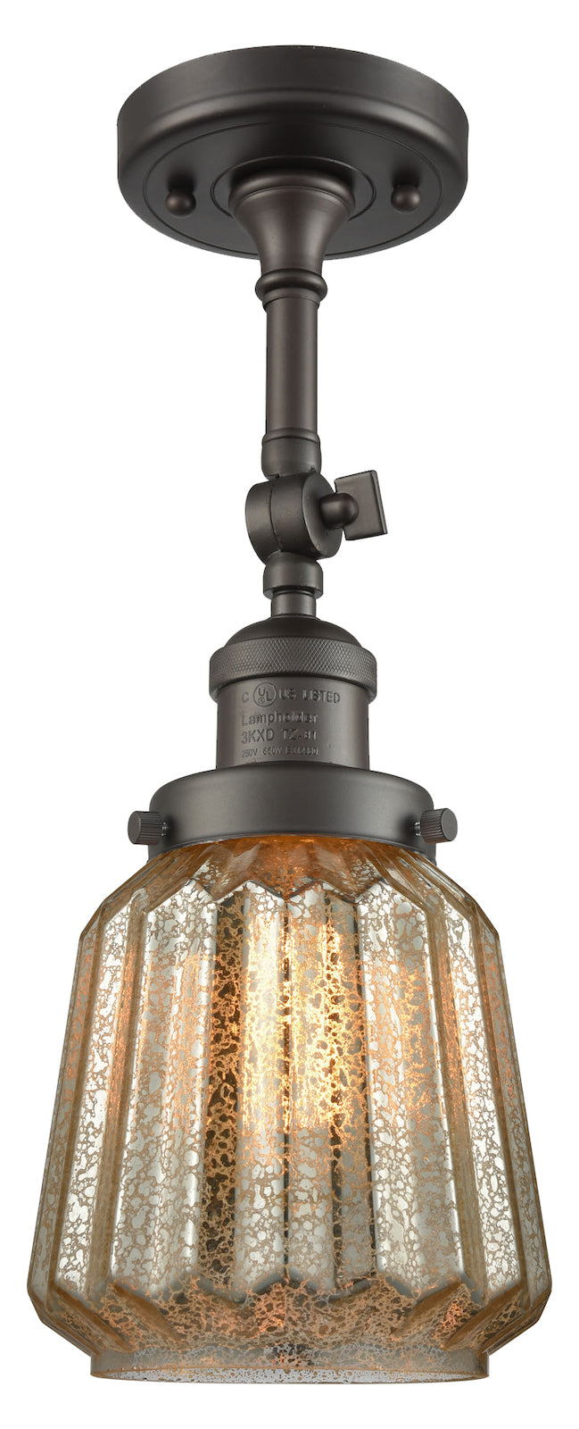 Glass Semi-Flush by Innovations Lighting