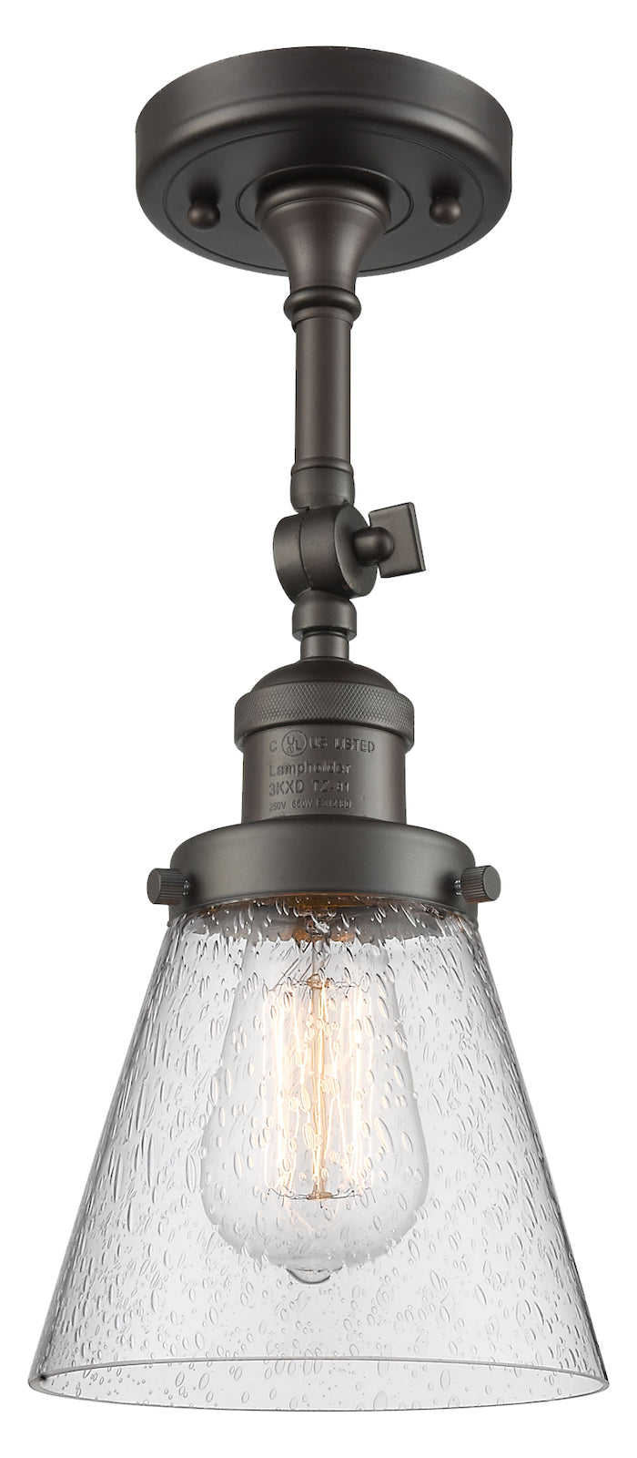 Glass Semi-Flush by Innovations Lighting