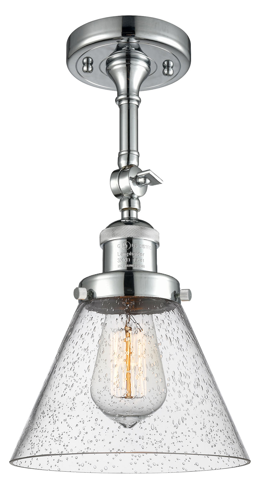 Glass Semi-Flush by Innovations Lighting