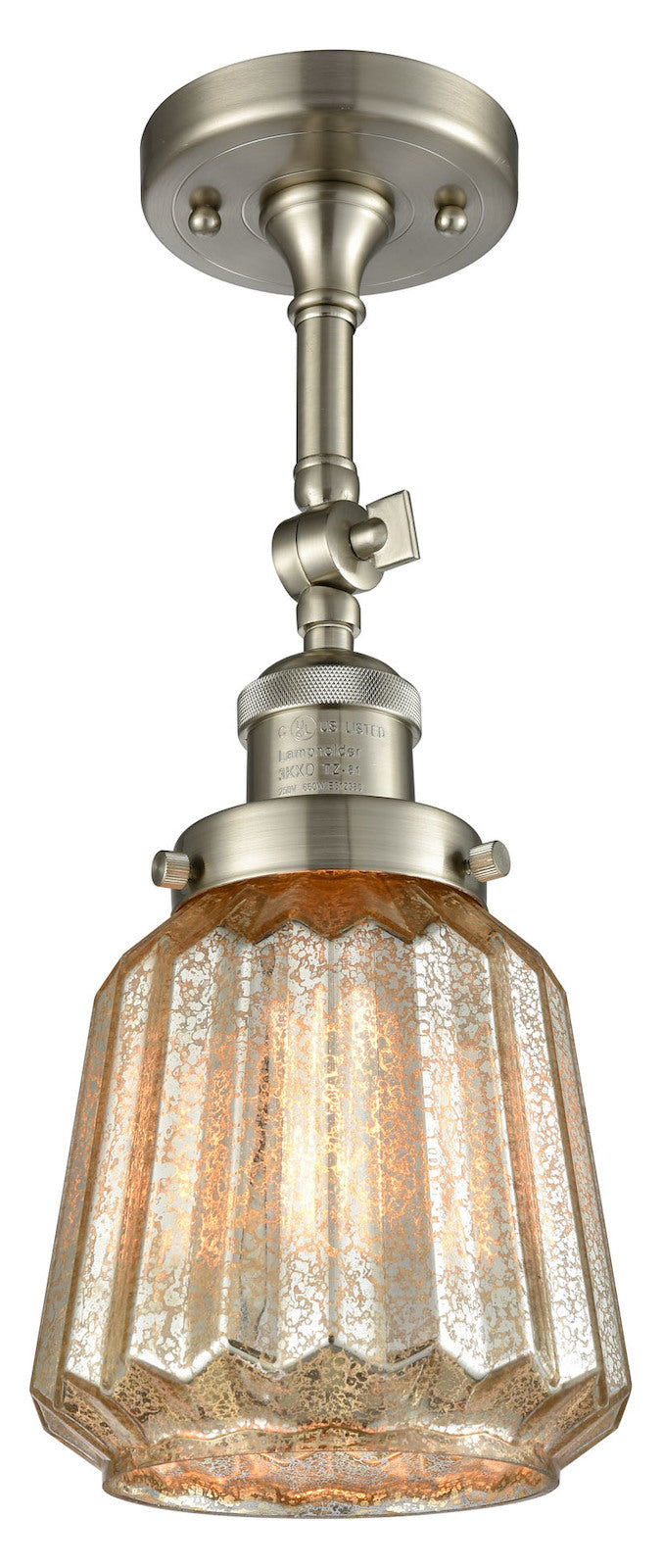 Glass Semi-Flush by Innovations Lighting