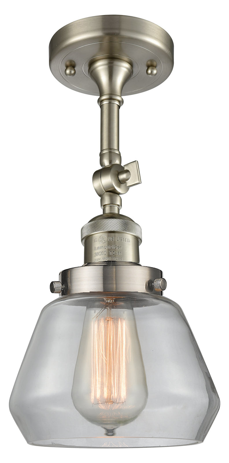 Glass Semi-Flush by Innovations Lighting