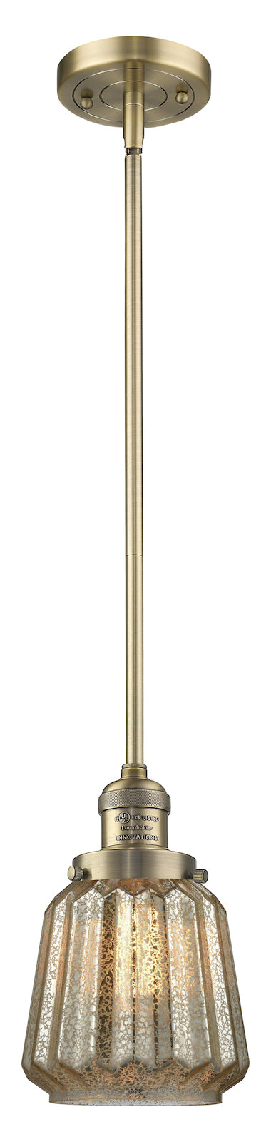 Glass Stem Mini Pendant by Innovations Lighting